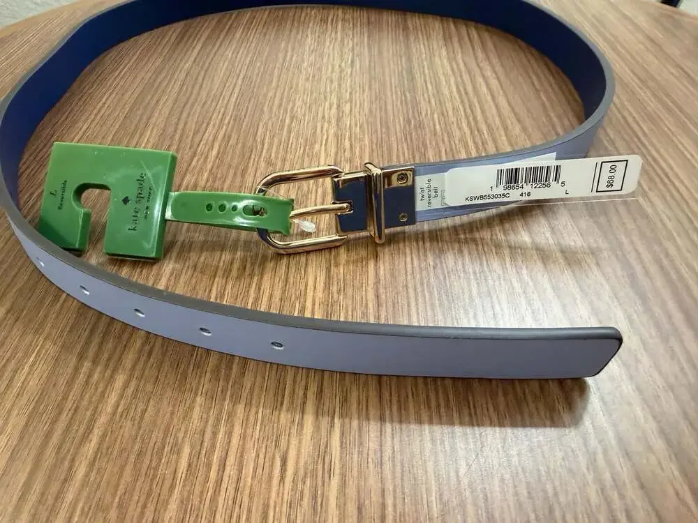 Kate Spade New York Twist Reversible Belt Size L